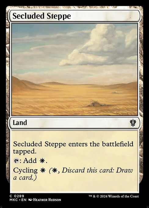 Secluded Steppe · Murders at Karlov Manor Commander 289/358
