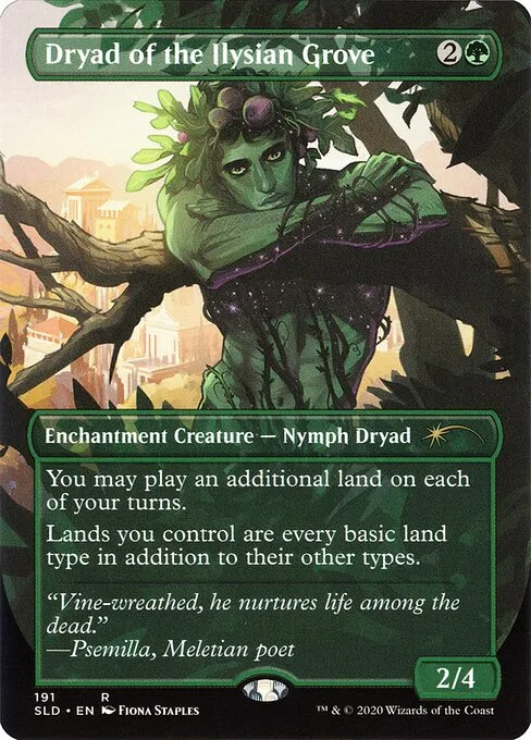 Dryad of the Ilysian Grove · Secret Lair Drop 191/2547