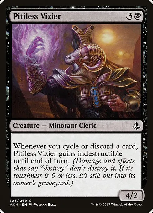 Pitiless Vizier · Amonkhet 103/287