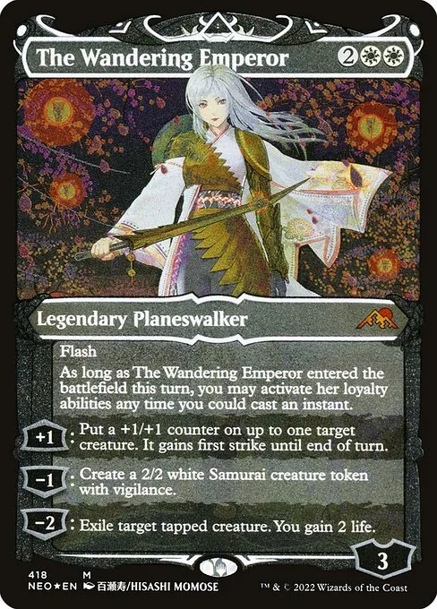 The Wandering Emperor · Kamigawa: Neon Dynasty 418/531