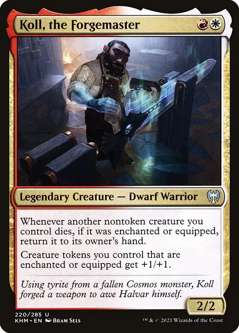 Koll, the Forgemaster · Kaldheim 220/425