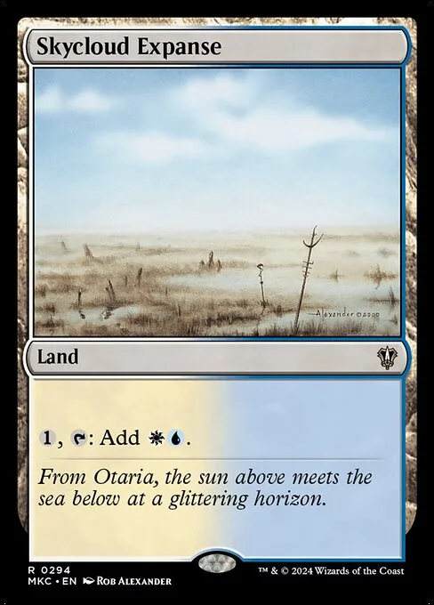 Skycloud Expanse · Murders at Karlov Manor Commander 294/358