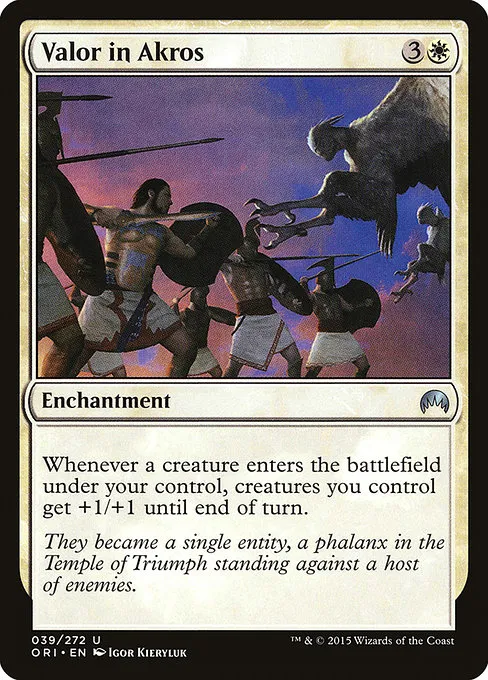 Valor in Akros · Magic Origins 39/288