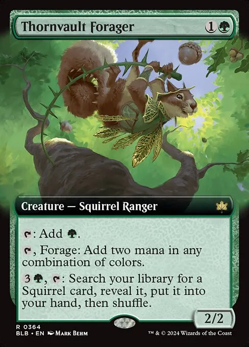Thornvault Forager · Bloomburrow 364/398