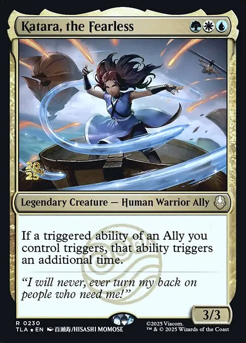 Katara, the Fearless · Avatar: The Last Airbender Promos 230s/80