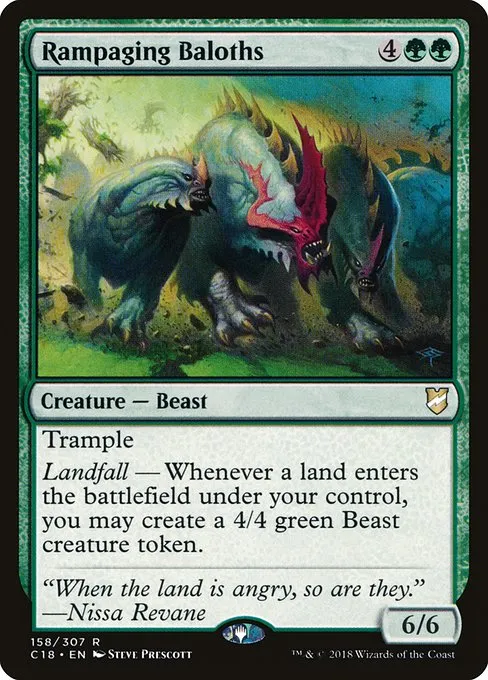 Rampaging Baloths · Commander 2018 158/307