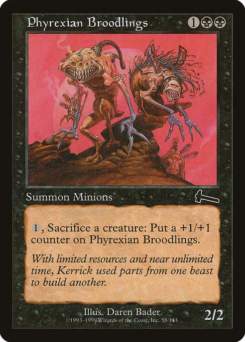 Phyrexian Broodlings · Urza's Legacy 58/143