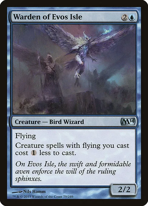 Warden of Evos Isle · Magic 2014 79/249