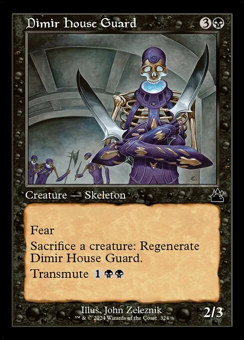 Dimir House Guard · Ravnica Remastered 324/531