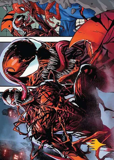 Carnage, Crimson Chaos // Carnage, Crimson Chaos · Marvel's Spider-Man Art Series 47/54