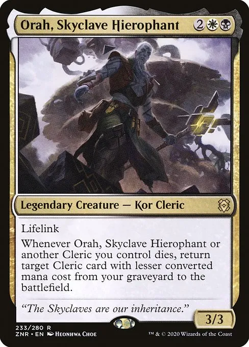 Orah, Skyclave Hierophant · Zendikar Rising 233/407