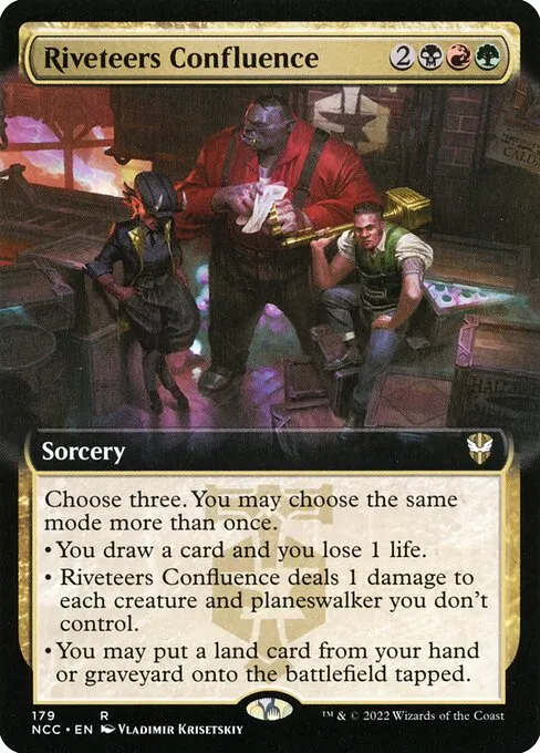 Riveteers Confluence · New Capenna Commander 179/447