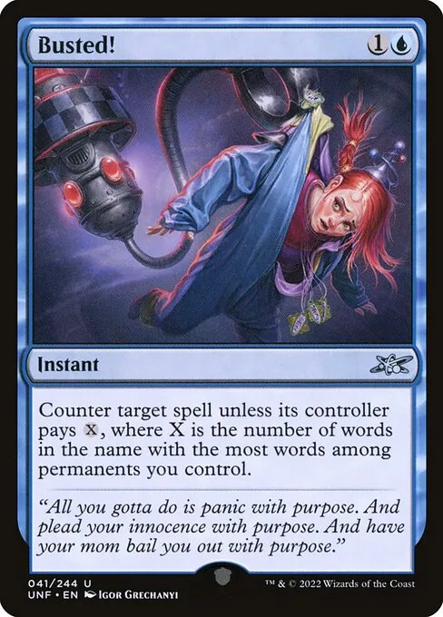 Busted! · Unfinity 41/639