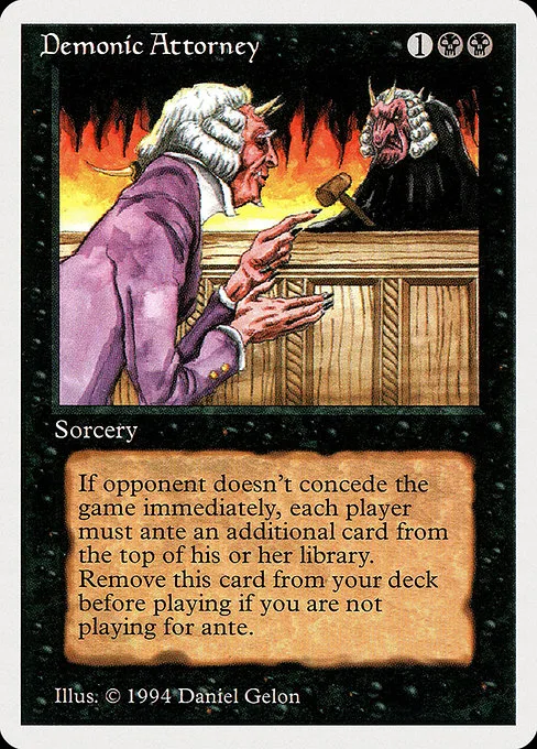 Demonic Attorney · Summer Magic / Edgar 103/306