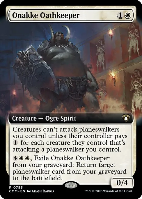 Onakke Oathkeeper · Commander Masters 755/1067
