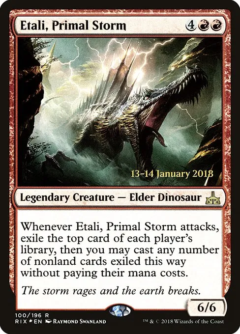 Etali, Primal Storm · Rivals of Ixalan Promos 100s/98