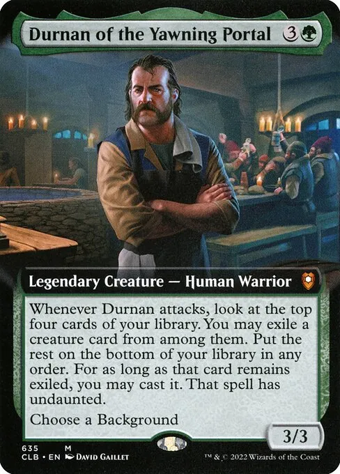 Durnan of the Yawning Portal · Commander Legends: Battle for Baldur's Gate 635/936