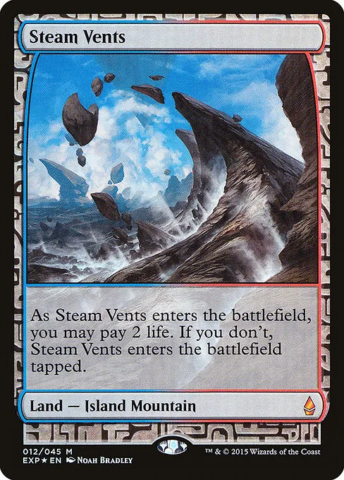 Steam Vents · Zendikar Expeditions 12/45