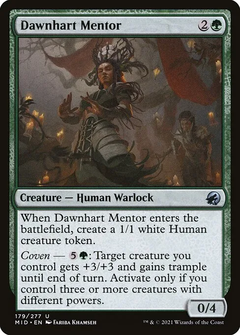 Dawnhart Mentor · Innistrad: Midnight Hunt 179/399