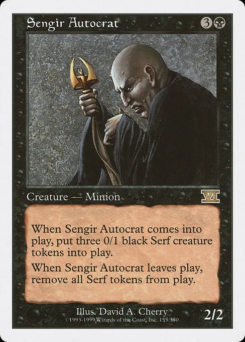 Sengir Autocrat · Classic Sixth Edition 155/351
