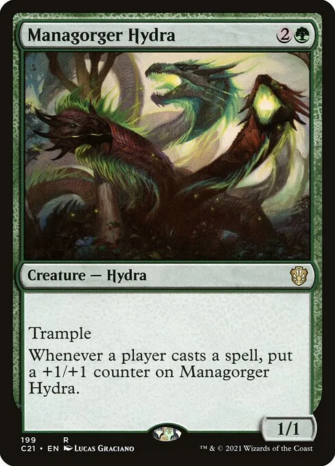 Managorger Hydra · Commander 2021 199/409