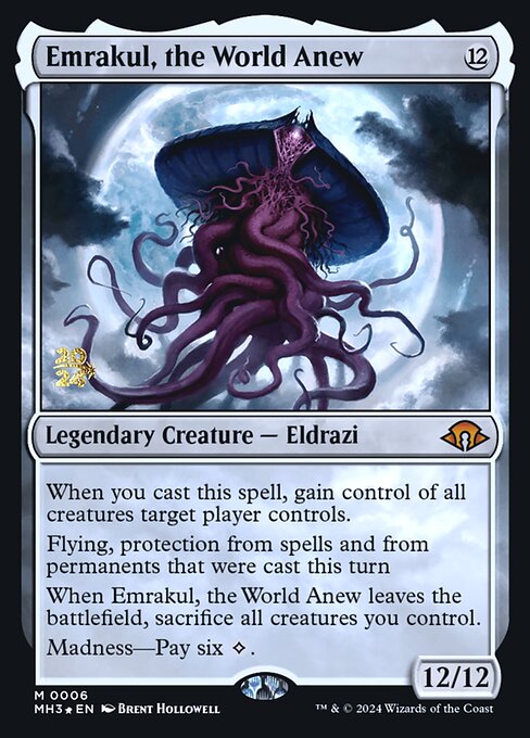 Emrakul, the World Anew · Modern Horizons 3 Promos 6s/92