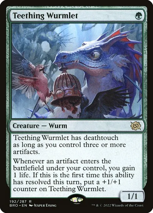 Teething Wurmlet · The Brothers' War 192/399