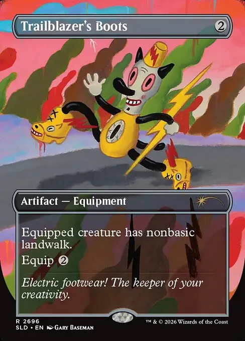 Trailblazer's Boots · Secret Lair Drop 2696/2547