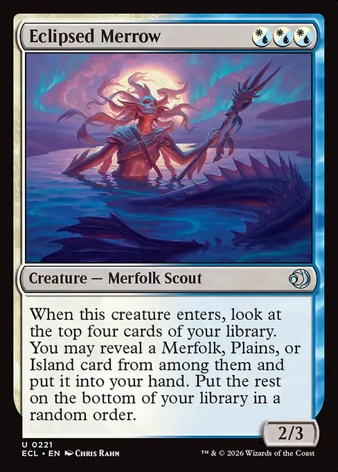 Eclipsed Merrow · Lorwyn Eclipsed 221/408