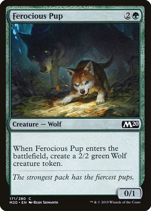 Ferocious Pup · Core Set 2020 171/346