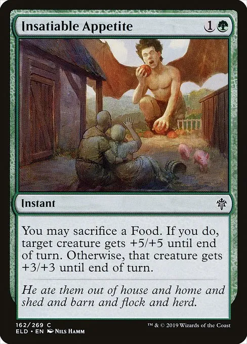 Insatiable Appetite · Throne of Eldraine 162/398