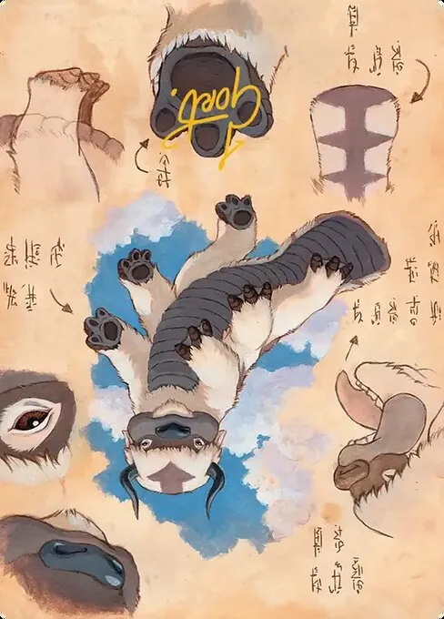 Appa, Steadfast Guardian // Appa, Steadfast Guardian · Avatar: the Last Airbender Art Series 32/54