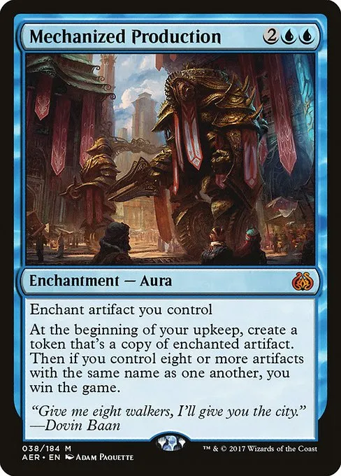 Mechanized Production · Aether Revolt 38/197