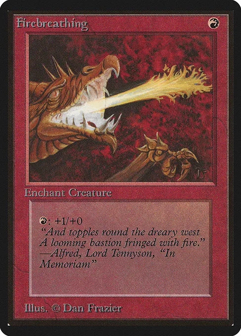 Firebreathing · Limited Edition Beta 151/302