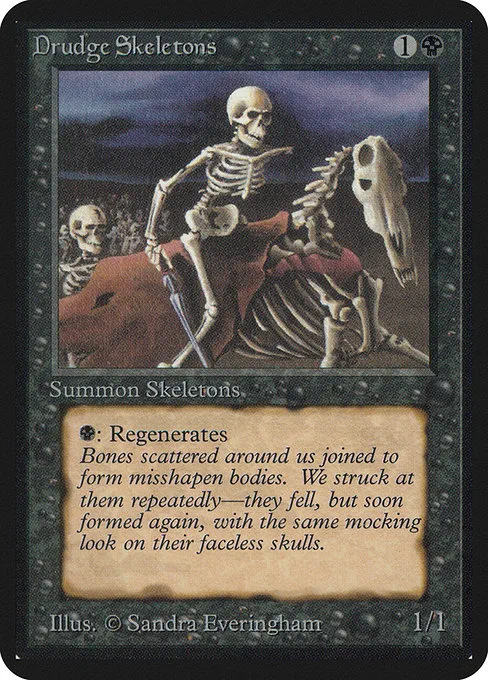 Drudge Skeletons · Limited Edition Alpha 106/295