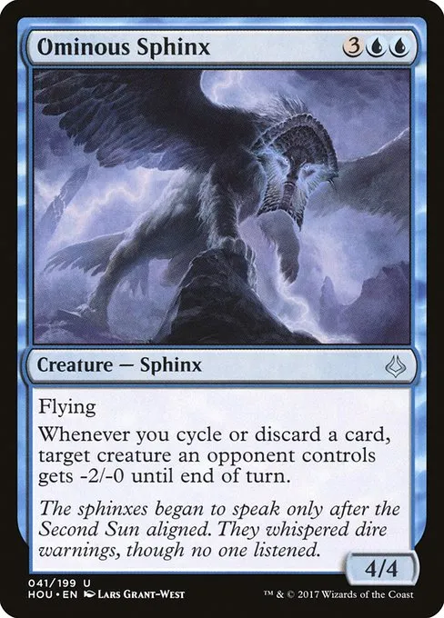 Ominous Sphinx · Hour of Devastation 41/209
