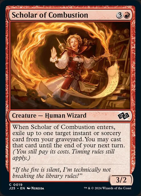 Scholar of Combustion · Foundations Jumpstart 19/779