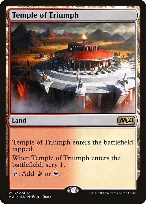 Temple of Triumph · Core Set 2021 256/397