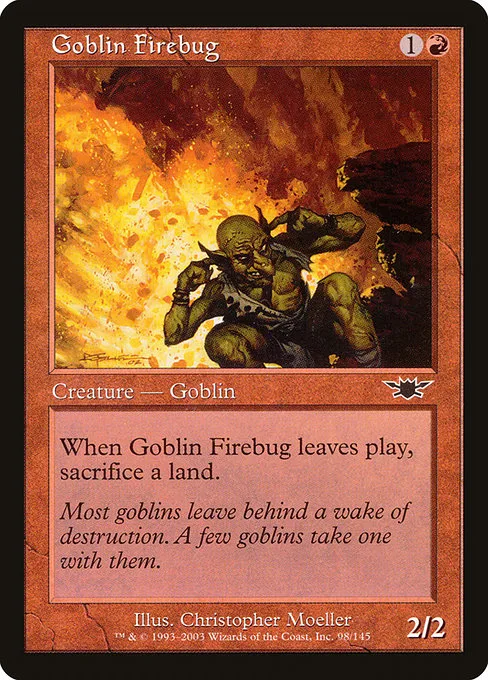 Goblin Firebug · Legions 98/145