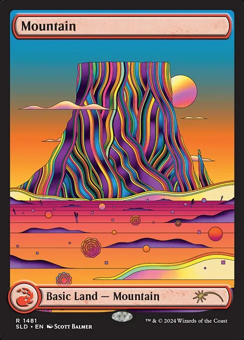 Mountain · Secret Lair Drop 1481/2547