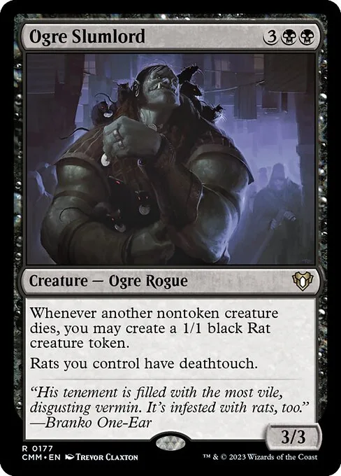 Ogre Slumlord · Commander Masters 177/1067