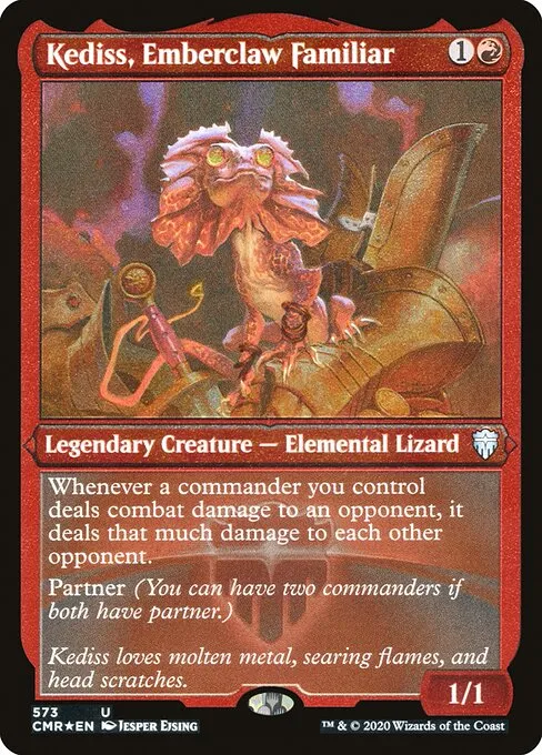 Kediss, Emberclaw Familiar · Commander Legends 573/718
