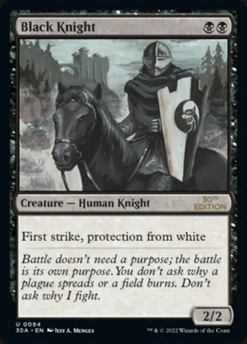 Black Knight · 30th Anniversary Edition 94/594