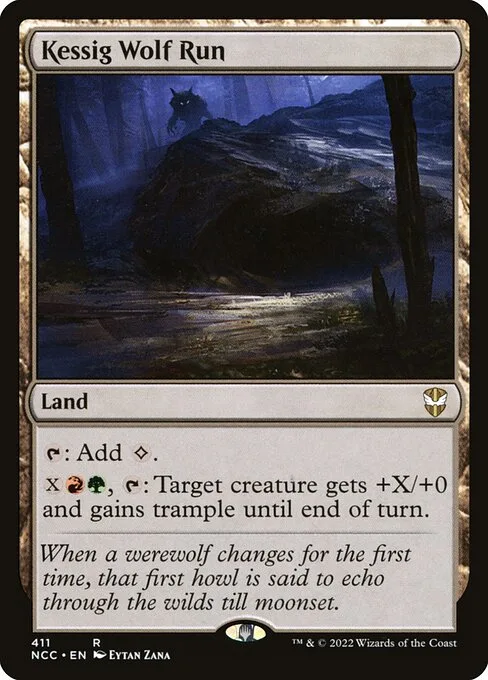 Kessig Wolf Run · New Capenna Commander 411/447