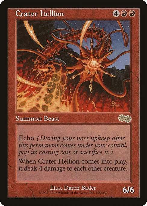 Crater Hellion · Urza's Saga 179/357