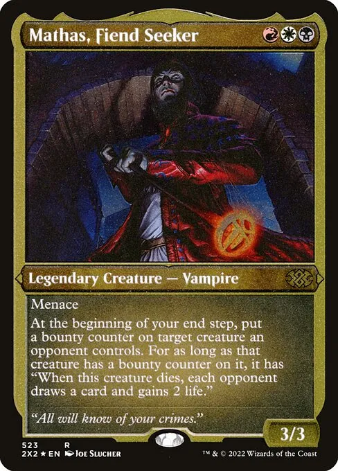 Mathas, Fiend Seeker · Double Masters 2022 523/579