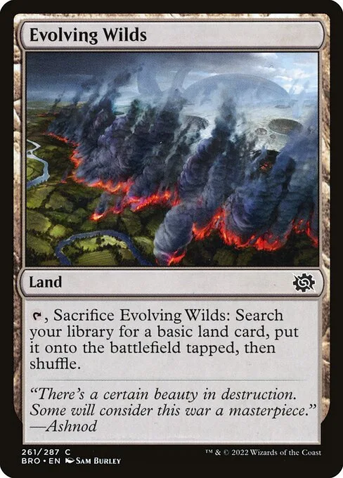 Evolving Wilds · The Brothers' War 261/399
