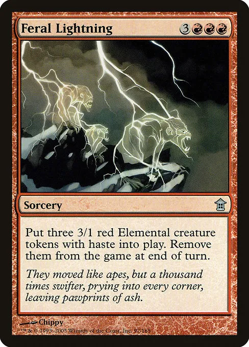 Feral Lightning · Saviors of Kamigawa 97/165