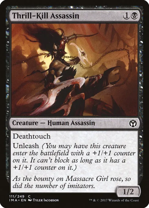 Thrill-Kill Assassin · Iconic Masters 111/249