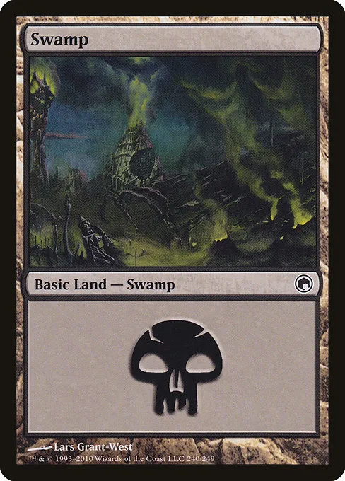 Swamp · Scars of Mirrodin 240/249